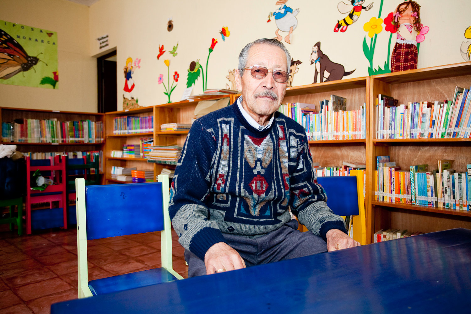 don-ramon Don Ramon in Tecpan's Library